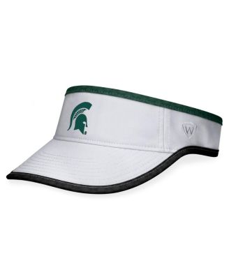 Men's White Michigan State Spartans Daybreak Adjustable Visor