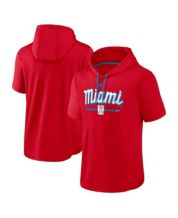 Nike / Men's Philadelphia Phillies Red Logo Lockup Short Sleeve Pullover  Hoodie