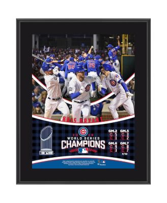 Chicago Cubs Kris Bryant Fanatics Authentic 2016 MLB World Series