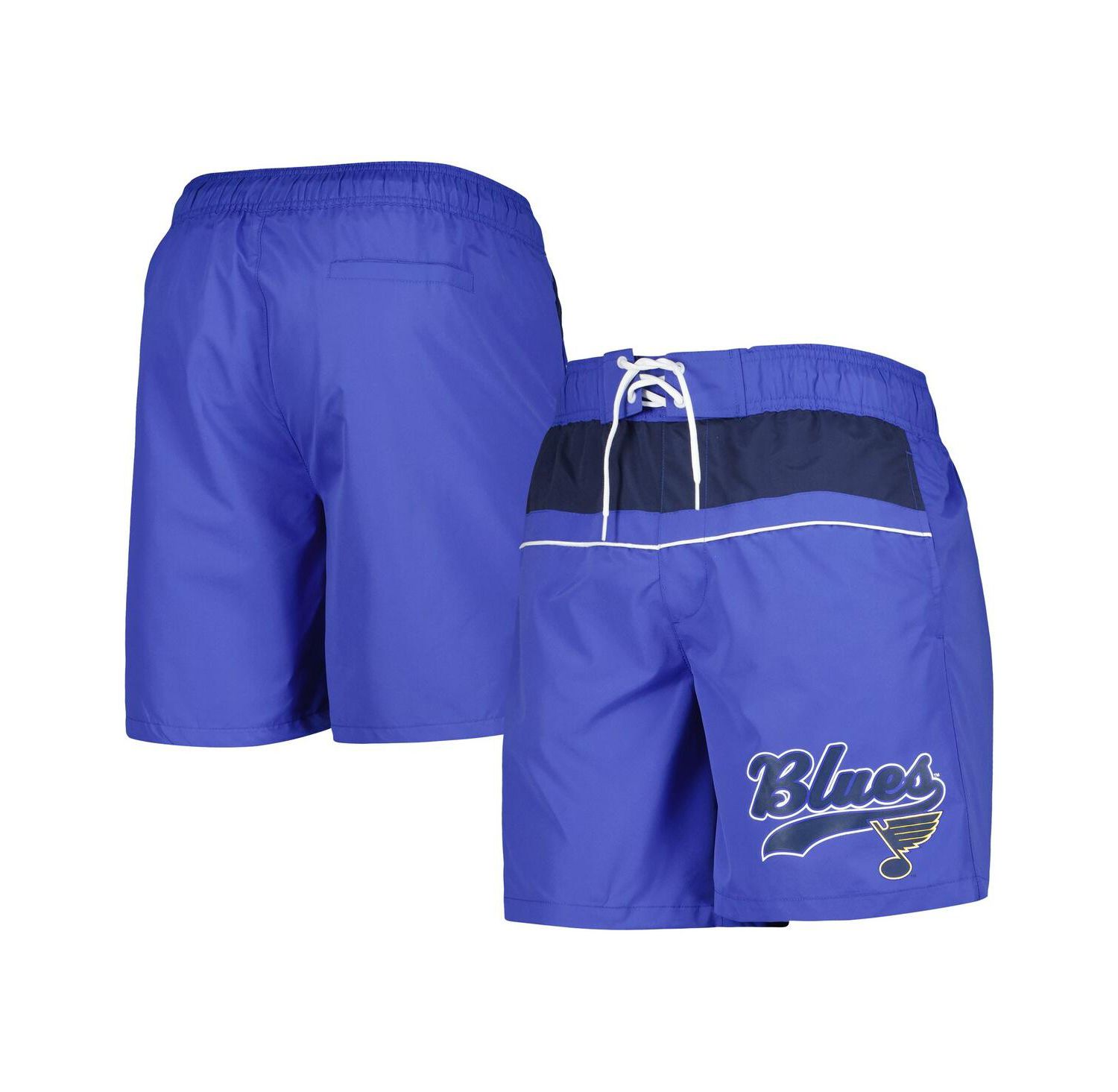 Men's Blue St. Louis Blues Freestyle Volley Swim Shorts
