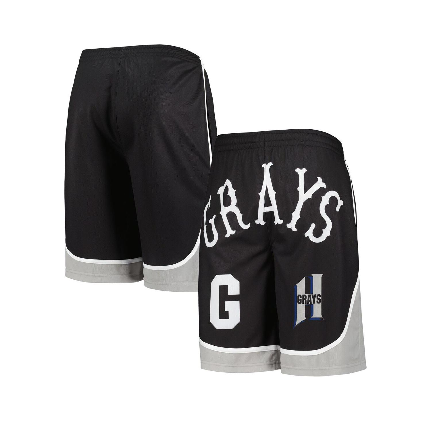Men's Black Homestead Grays Shorts