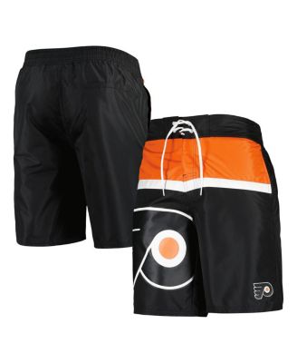 Men's Black Philadelphia Flyers Sea Wind Swim Trunks