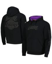 Fanatics Men's Branded Heathered Gray Los Angeles Lakers Off The Bench  Color Block Pullover Hoodie - Macy's