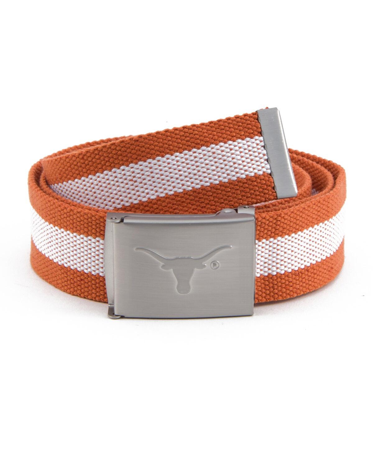 Men's Texas Longhorns Fabric Belt - Orange