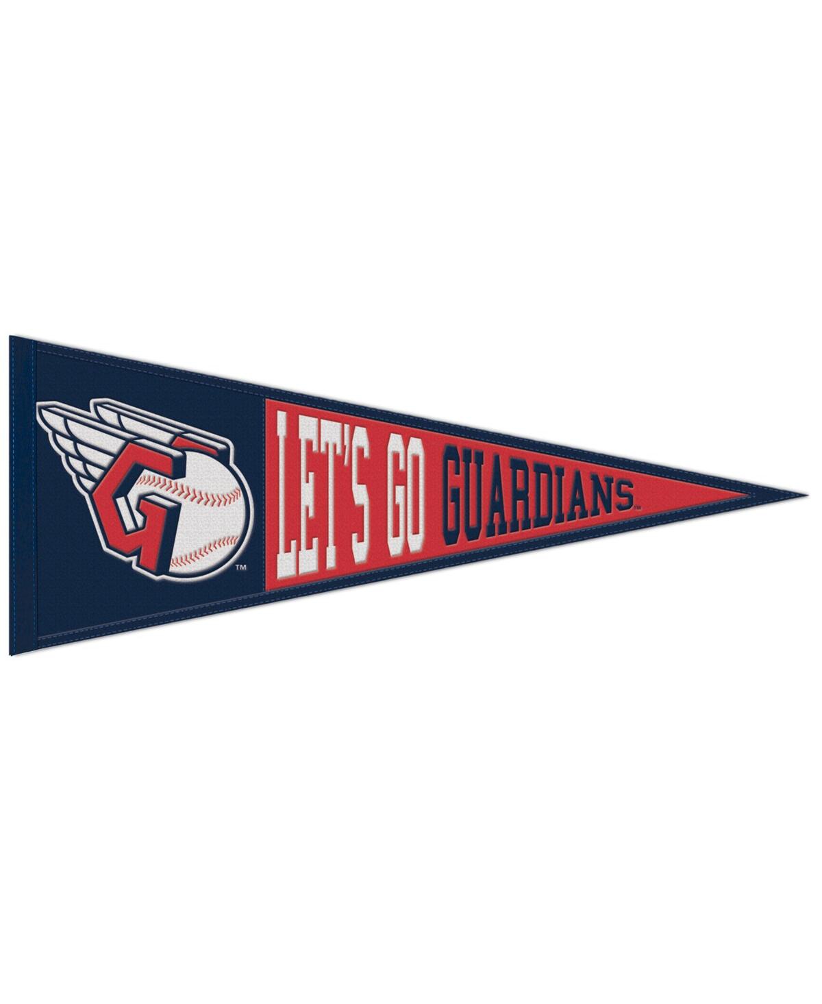 Wincraft Cleveland Guardians 13" X 32" Slogan Pennant In Navy,red