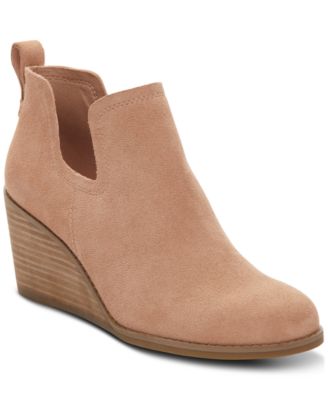 TOMS Women s Kallie Wedge Booties Macy s