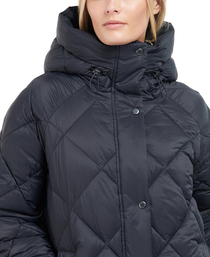 Barbour Women's Sandyford Quilted Hooded Puffer Coat - Macy's