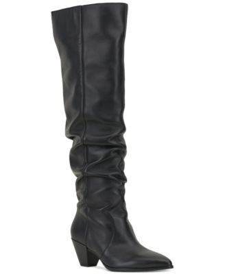 Vince Camuto - Women's Sewinny 2 Slouched Wide Calf Dress Boots