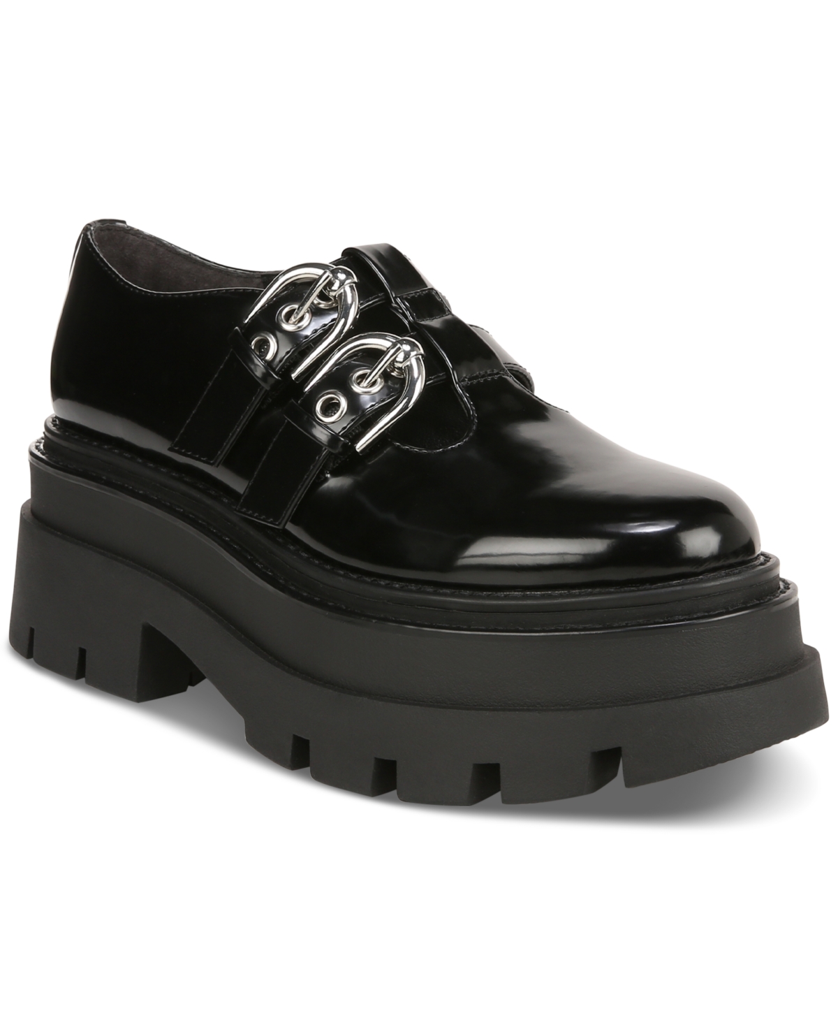 CIRCUS NY WOMEN'S BRYCE T-STRAP MARY JANE LUG PLATFORM LOAFERS