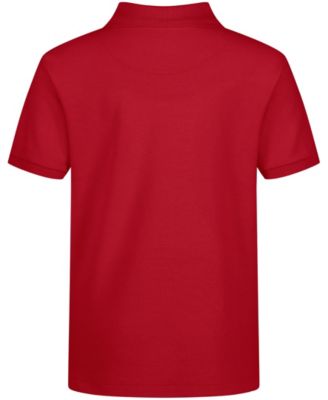 Little Boys Uniform Stretch Double Piqu&eacute; Polo