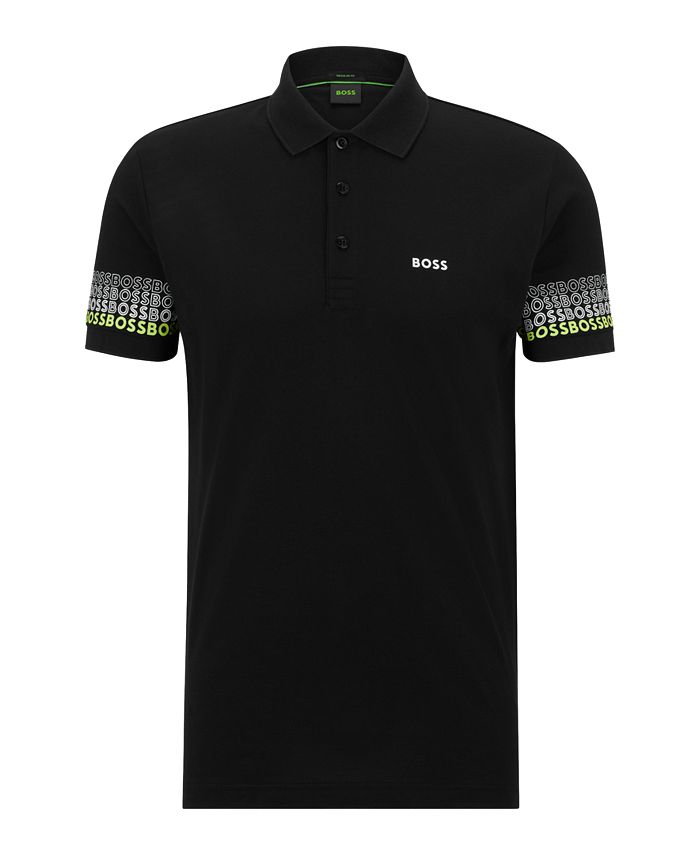 Hugo Boss Men's CottonPique Polo Shirt Macy's