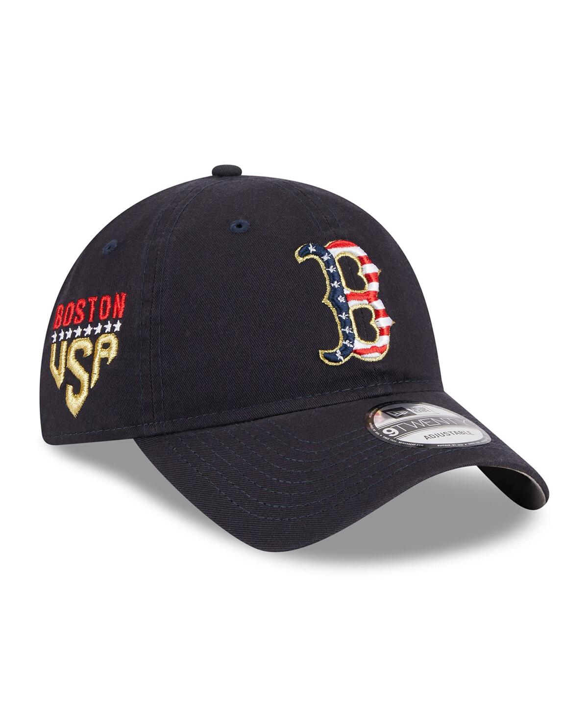 NEW ERA MEN'S NEW ERA NAVY BOSTON RED SOX 2023 FOURTH OF JULY 9TWENTY ADJUSTABLE HAT