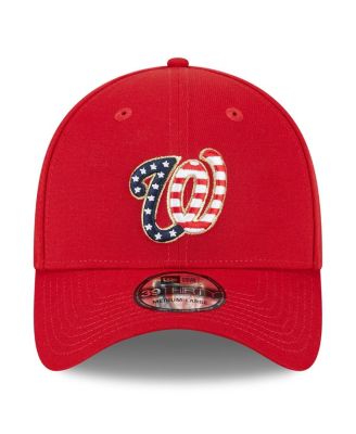 Men's Red Washington Nationals 2023 Fourth of July 39THIRTY Flex Fit Hat