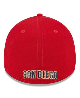 Men's Red San Diego Padres 2023 Fourth of July 39THIRTY Flex Fit Hat