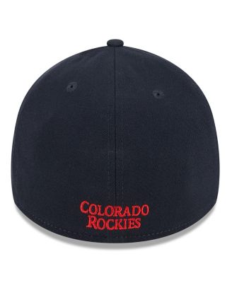 Men's Navy Colorado Rockies 2023 Fourth of July 39THIRTY Flex Fit Hat