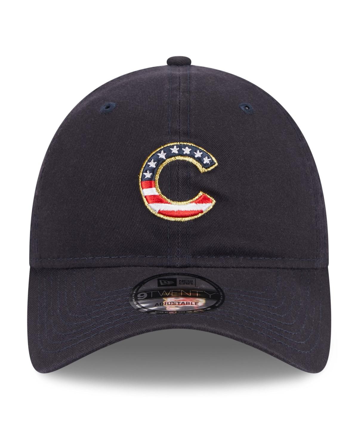 New Era Women's  Navy Chicago Cubs 2023 Fourth Of July 9twenty Adjustable Hat In Navy