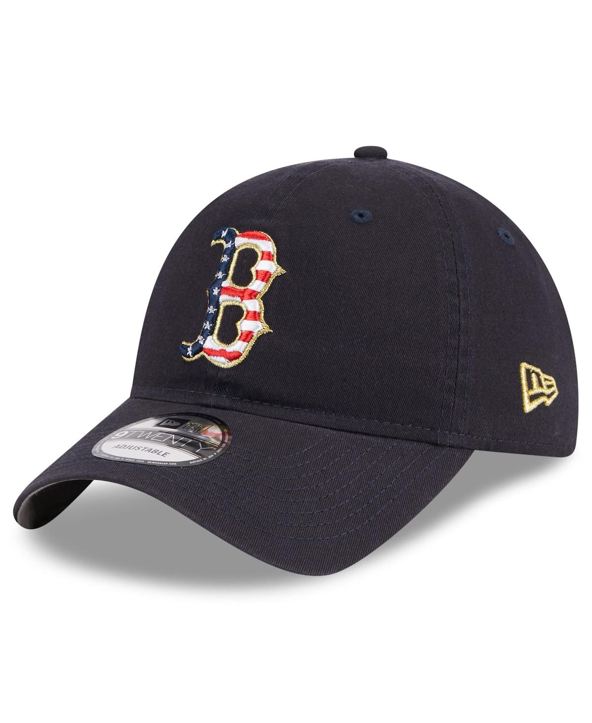New Era Women's  Navy Boston Red Sox 2023 Fourth Of July 9twenty Adjustable Hat In Navy