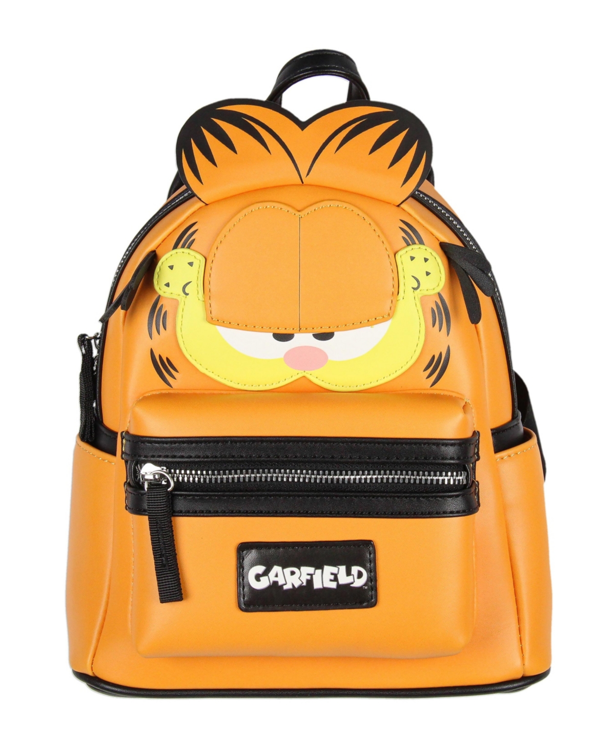 Nickelodeon Classic Comic Character Face Garfield Zippered Mini Backpack Bag