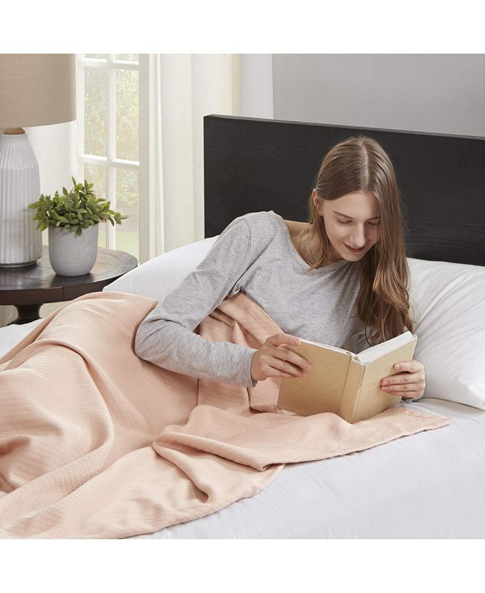 Gracie Mills Ring Spun Cotton Blanket Macy's