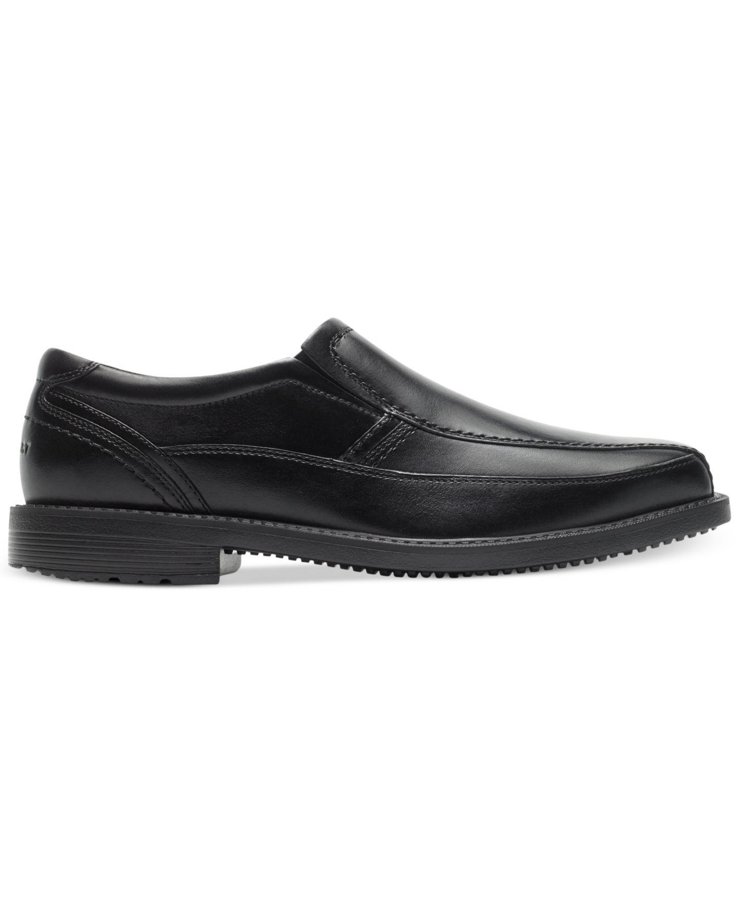 Мужские туфли Rockport Style Leader 2 Bike Slip On, цвет: Чёрный — фото 2