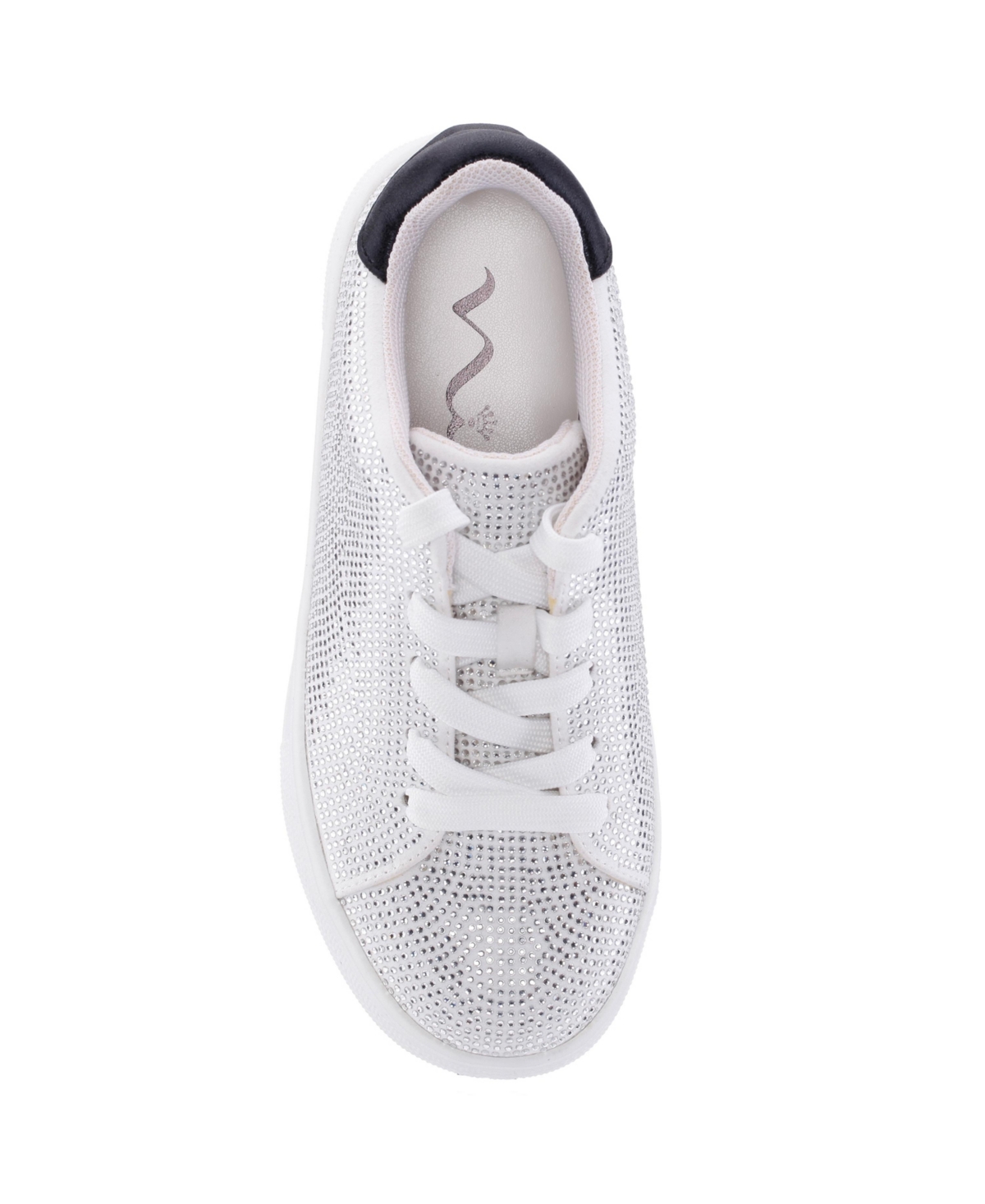 Nina Toddler Girls Gigee Rhinestone Lace Up Sneaker