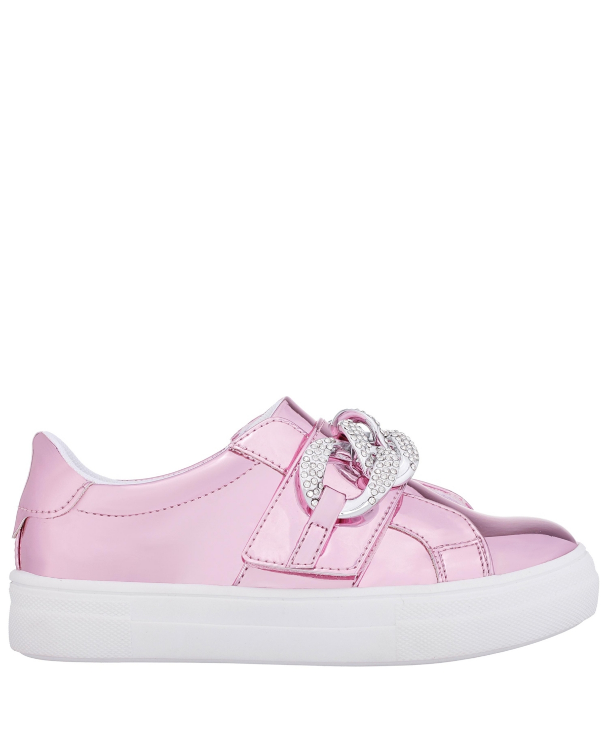 Nina Big Girls Emaleigh Rhinestone Chain Fashion Sneaker