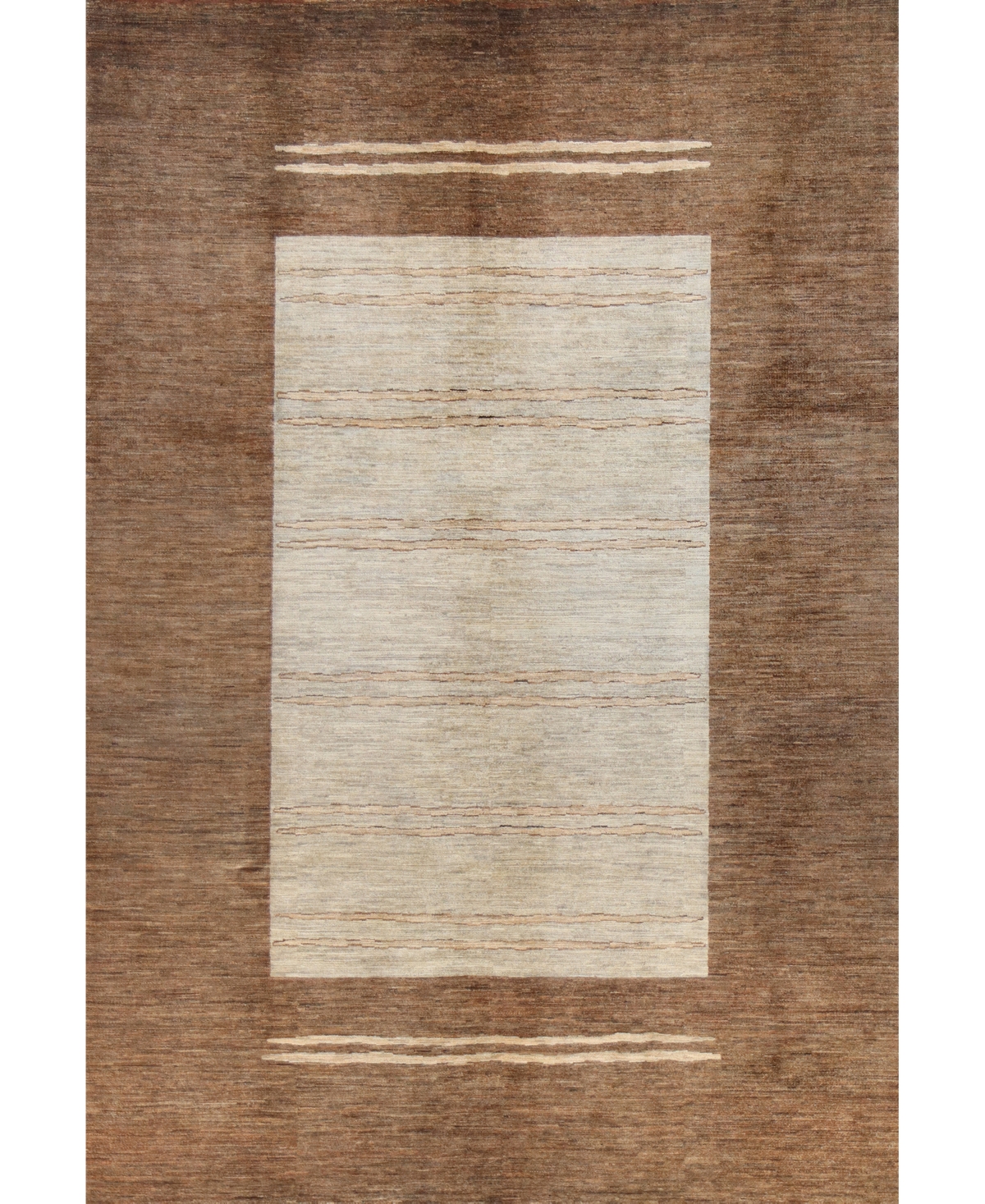 Bb Rugs One Of A Kind Modern 6'5" X 9'5" Area Rug In Multi