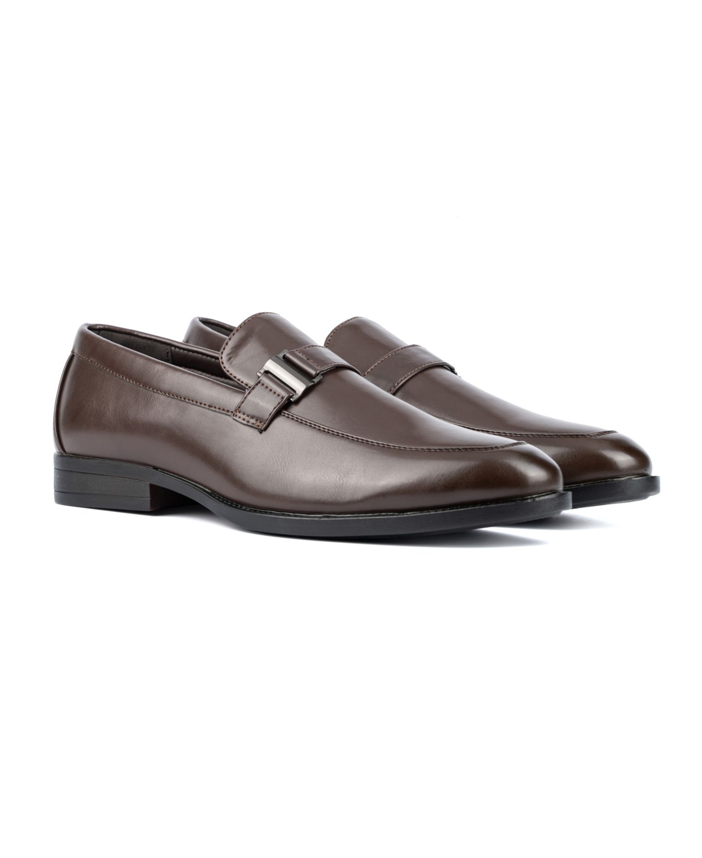 Мужские туфли XRAY Footwear Blaze Slip On Dress Shoes, цвет: Коричневый — фото 6