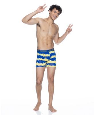 Joe Boxer Men's Melting Waves Performance Boxer Briefs, Pack of 4