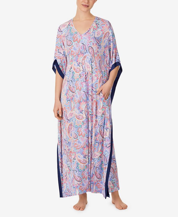 Ellen Tracy Women's Caftan Long Nightgown - Macy's