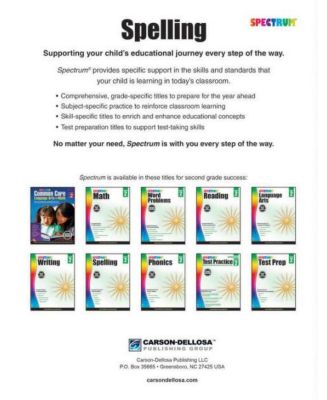 Spectrum Spelling, Grade 2 by Spectrum Compiler