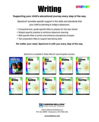 Spectrum Writing, Grade 2 by Spectrum Compiler