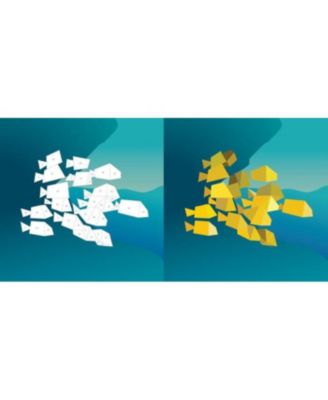 Under the Sea- Create 10 Pictures One Sticker at a Time Paint by Sticker Kids Series by Workman Publishing