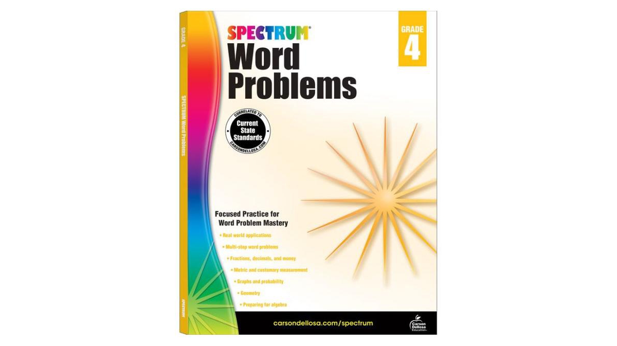 ISBN 9781624427305 product image for Word Problems, Grade 4 by Spectrum Compiler | upcitemdb.com