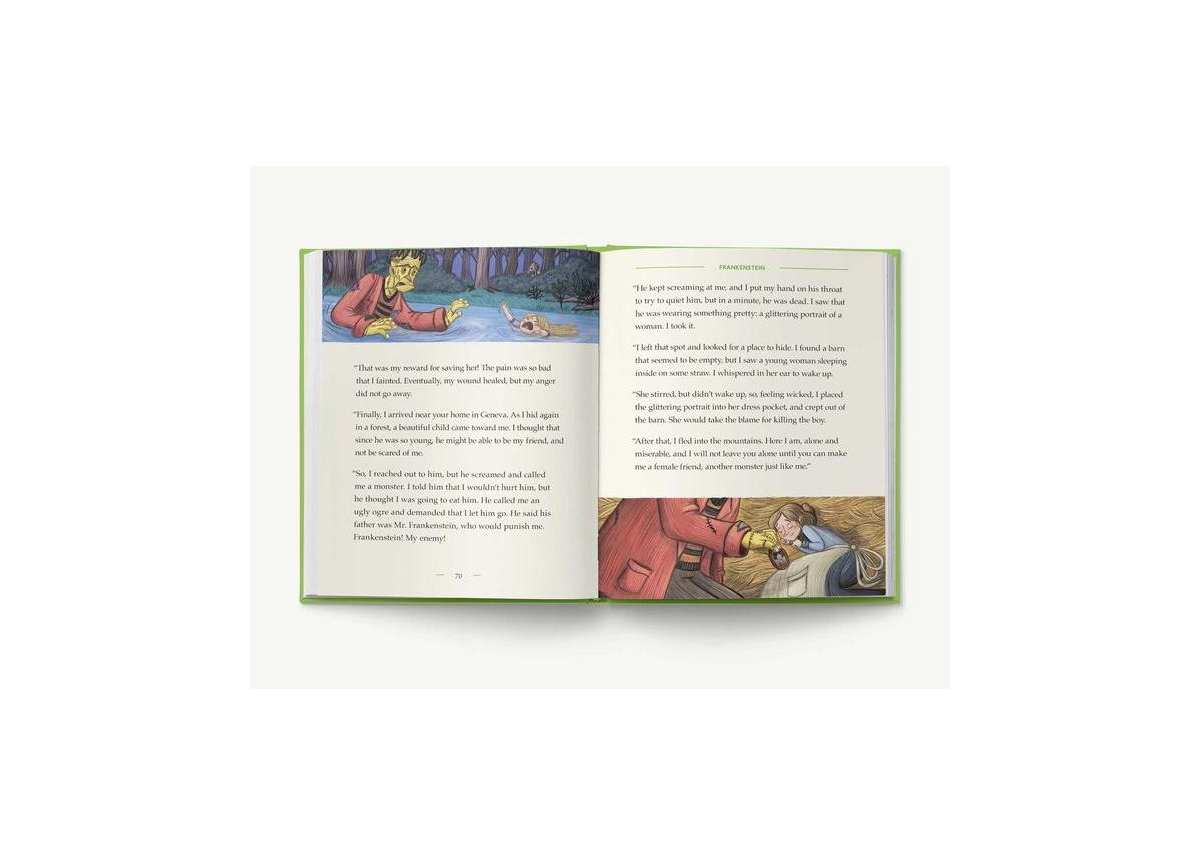 Frankenstein - Kid Classics- The Classic Edition Reimagined Just-for-Kids Kid Classic 2 by Mary Shelley
