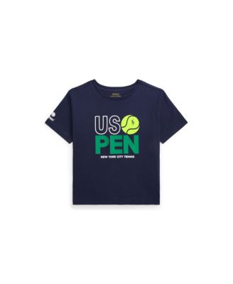 Big Girls US Open Cotton Jersey Boxy T-shirt