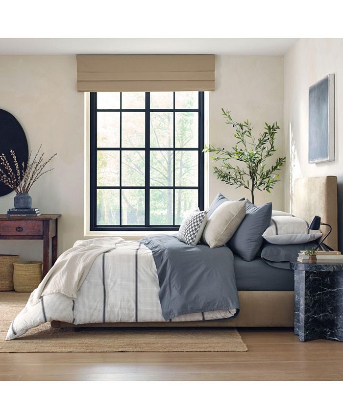 Nate Home by Nate Berkus Printed Shape Duvet Cover Set King Macy's