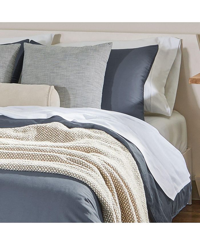 Nate Home by Nate Berkus Cotton Sateen Sheet Set Full, 4 Piece Set