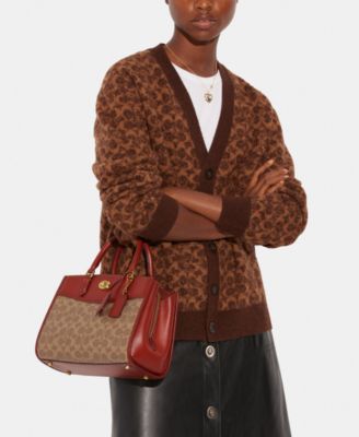 COACH Brooke Carryall 28 in Signature Canvas Crossbody Bag