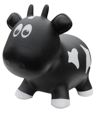 Farm Hoppers Cow Ride-On Toddler Inflatable Bounce Toy