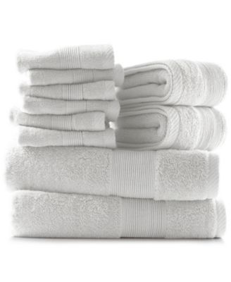 Luxury Soft Combed Cotton 10-Piece Towel Set