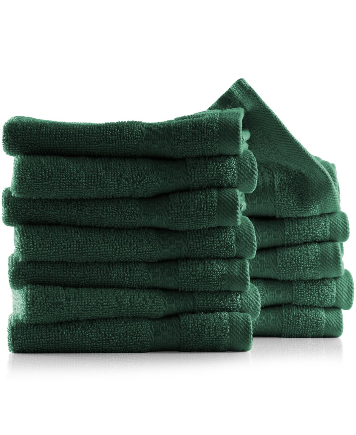 Hearth & Harbor Bath Towel Collection, 100% Cotton Luxury Set of 12 Multipurpose Wash Cloths