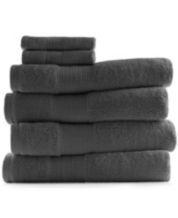 Cotton Craft - 4 Pack -Ultra Soft Oversized Extra Large Bath Towels 30x54  Charcoal- 100% Pure Ringspun Cotton - Luxurious Rayon trim - Ideal for  Daily