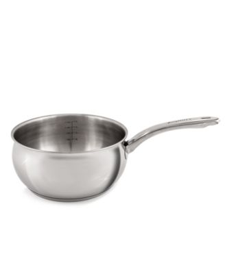 Stainless Steel 8" 3.2qt Belly Shape Sauce Pan with Stainless Steel Lid