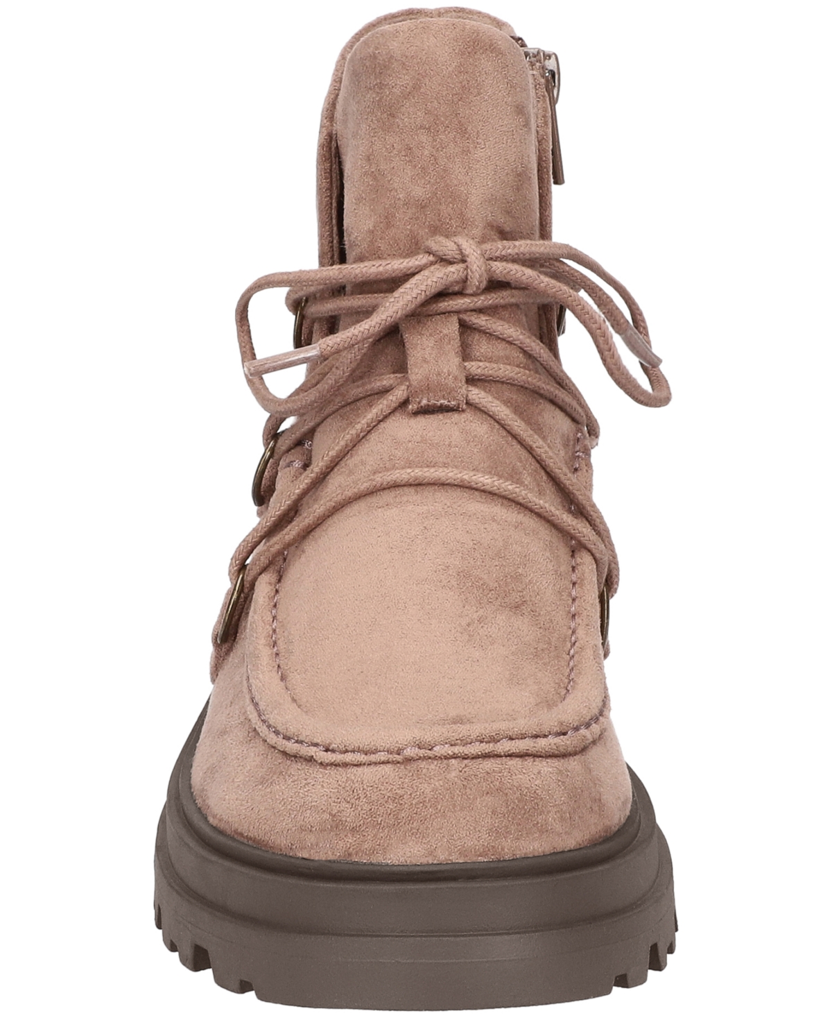 Bella Vita Women's Xandy Lace-Up Side Zip Ankle Booties