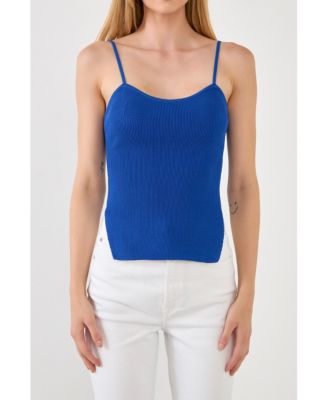 Women's Elevated Corset Knit Cami