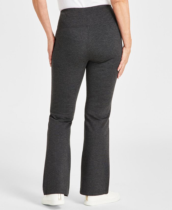 Style & Co Women's Ponté-Knit Bootcut Pants, Created for Macy's - Macy's