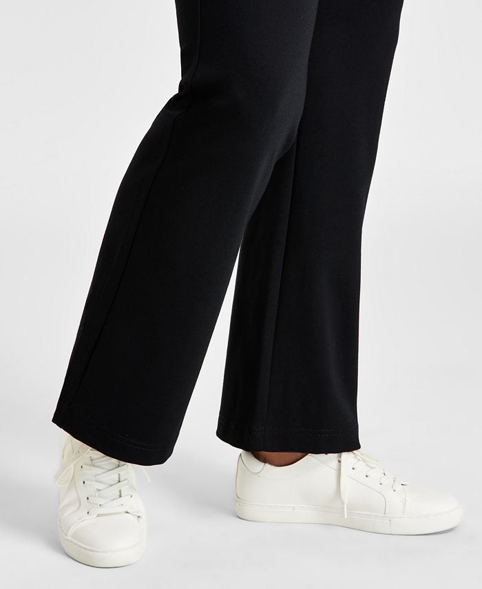 Style & Co Women's PontéKnit Bootcut Pants, Created for Macy's Macy's