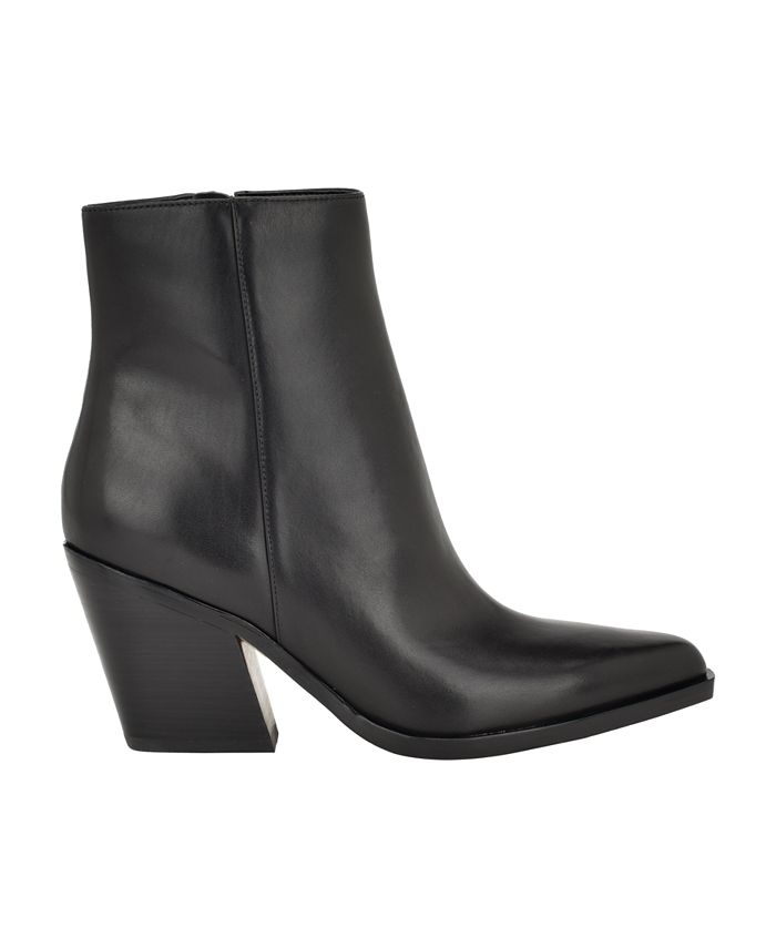 Calvin Klein Women's Fallone Pointy Toe Casual Booties - Macy's