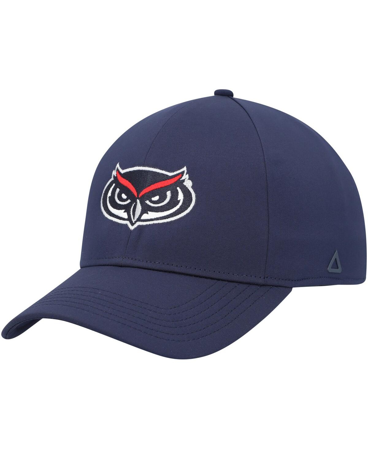 Shop Ahead Men's  Navy Fau Owls Buckner Flex Hat